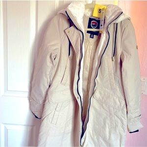 Madison Ladies cream jacket size small - new with tag